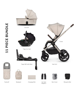 Venicci Travel Systems Venicci Upline 2, 4in1 Pushchair - Stone Beige/Beige