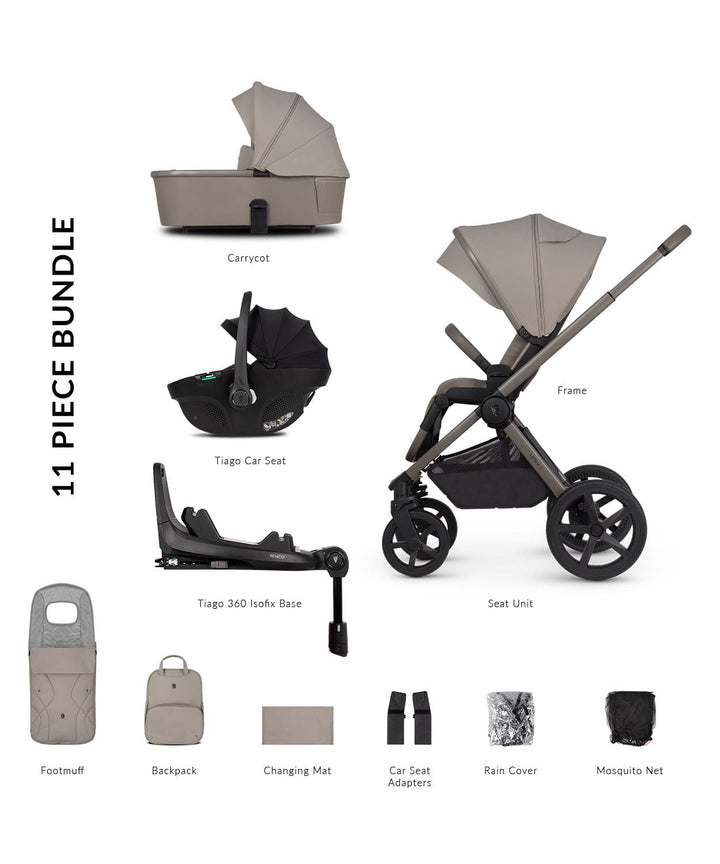Venicci Travel Systems Venicci Upline 2, 4in1 Pushchair - Taupe