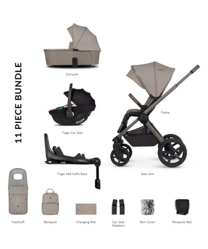 Venicci Travel Systems Venicci Upline 2, 4in1 Pushchair - Taupe/Beige