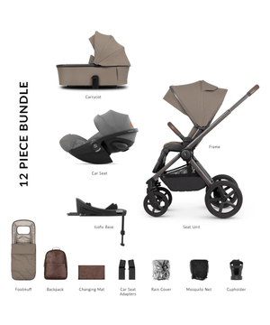 Venicci Travel Systems Venicci Upline 2 (Cloud G) Travel System - Special Edition, Powder