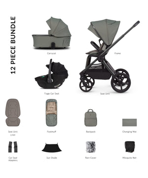 Venicci Travel Systems Venicci Upline 3, 3in1 Pushchair - Aloe/Black