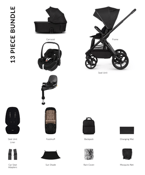 Venicci Travel Systems Venicci Upline 3 (Cloud G) Travel System - Onyx