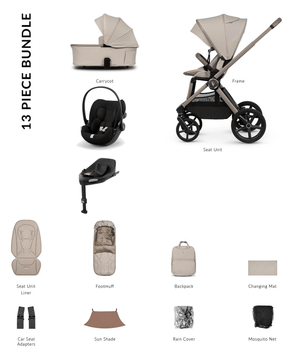 Venicci Travel Systems Venicci Upline 3 (Cloud G) Travel System - Pebble