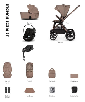 Venicci Travel Systems Venicci Upline 3 (Cloud G) Travel System - Sand