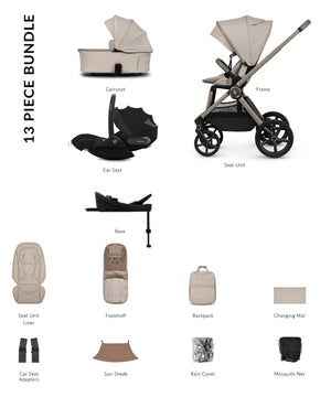 Venicci Travel Systems Venicci Upline 3 (Cloud S) Travel System - Pebble