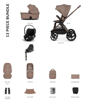 Venicci Travel Systems Venicci Upline 3 (Cloud T) Travel System - Sand