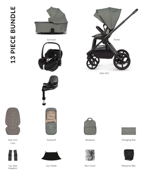Venicci Travel Systems Venicci Upline 3 (Pebble 360 PRO2) Travel System - Aloe