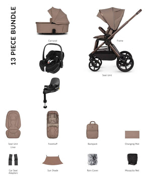 Venicci Travel Systems Venicci Upline 3 (Pebble 360 PRO2) Travel System - Sand