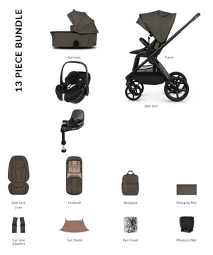 Venicci Travel Systems Venicci Upline 3 (Pebble 360 PRO2) Travel System - Truffle [In-store Only]