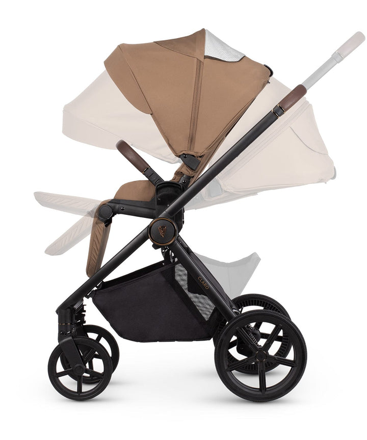 Venicci Wheels Venicci Claro 2in1 Pram & Pushchair - Caramel