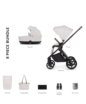 Venicci Wheels Venicci Claro 2in1 Pram & Pushchair - Vanilla