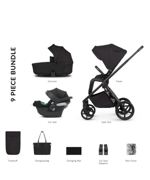 Venicci Wheels Venicci Claro 3in1 (Aton B2) Travel System - Noir