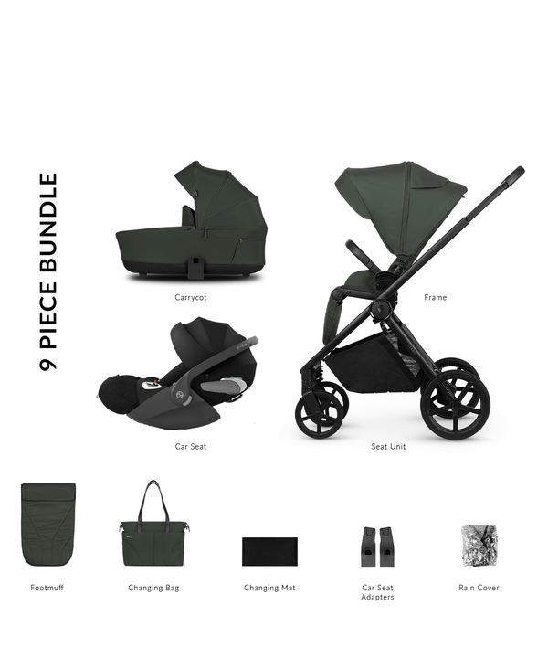 Venicci Wheels Venicci Claro 3in1 (Cloud T) Travel System - Forest