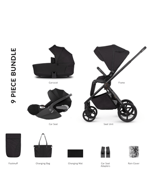 Venicci Wheels Venicci Claro 3in1 (Cloud T) Travel System - Noir