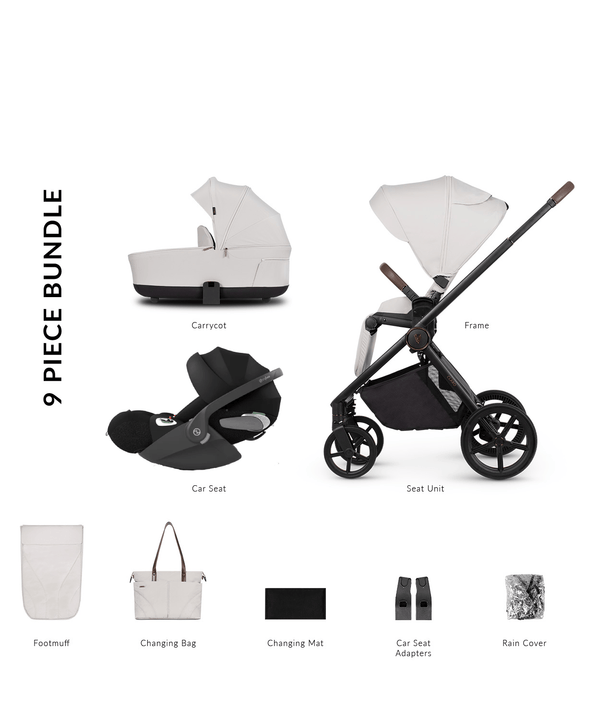 Venicci Wheels Venicci Claro 3in1 (Cloud T) Travel System - Vanilla