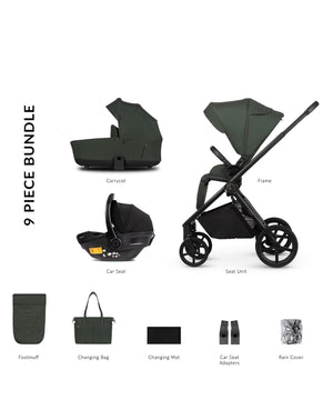 Venicci Wheels Venicci Claro 3in1 (Engo) Travel System - Forest