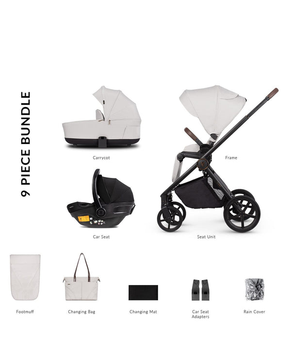 Venicci Wheels Venicci Claro 3in1 (Engo) Travel System - Vanilla