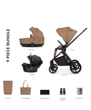 Venicci Wheels Venicci Claro 3in1 (Sprint) Travel System - Caramel