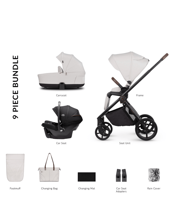 Venicci Wheels Venicci Claro 3in1 (Sprint) Travel System - Vanilla