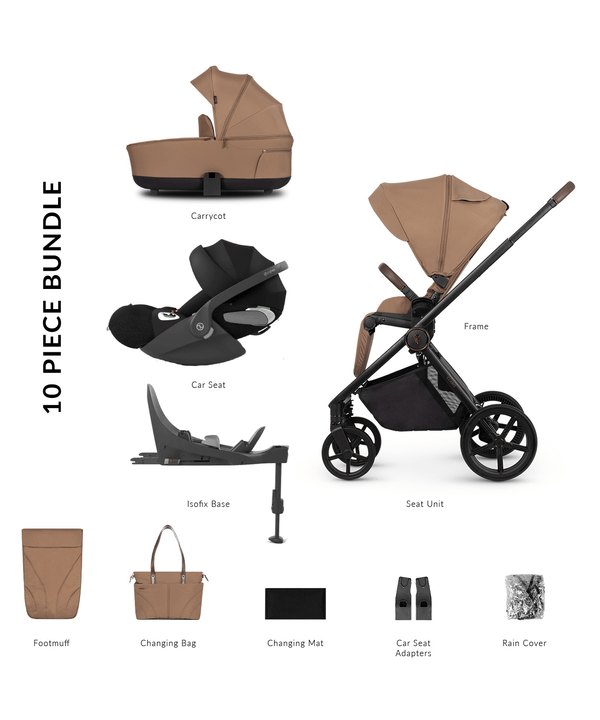 Venicci Wheels Venicci Claro 4in1 (Cloud T) Travel System - Caramel