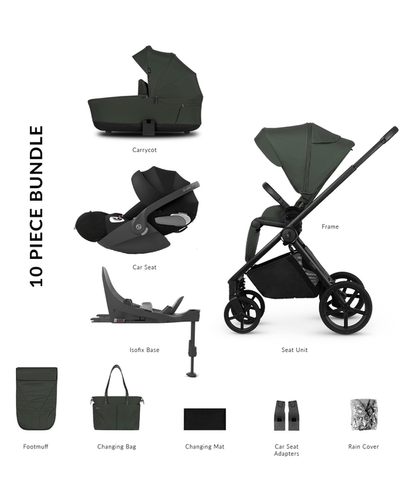 Venicci Wheels Venicci Claro 4in1 (Cloud T) Travel System - Forest