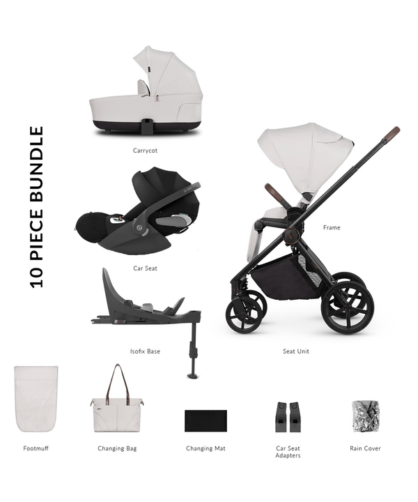 Venicci Wheels Venicci Claro 4in1 (Cloud T) Travel System - Vanilla