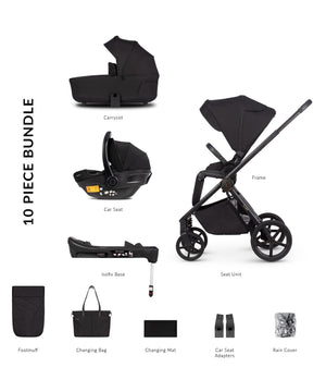 Venicci Wheels Venicci Claro 4in1 (Engo) Travel System - Noir