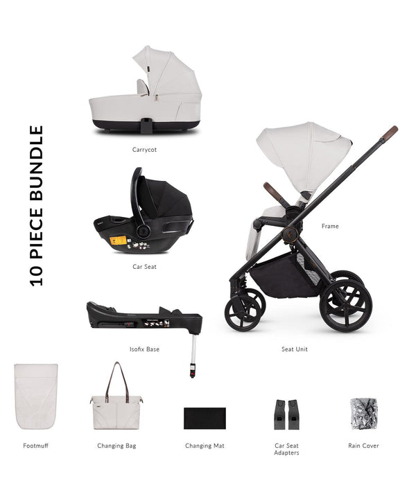 Venicci Wheels Venicci Claro 4in1 (Engo) Travel System - Vanilla