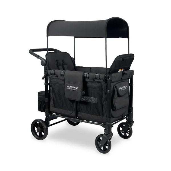 Wonderfold Travel & Outdoor Wonderfold W2 Elite Stroller Wagon - Volcanic Black