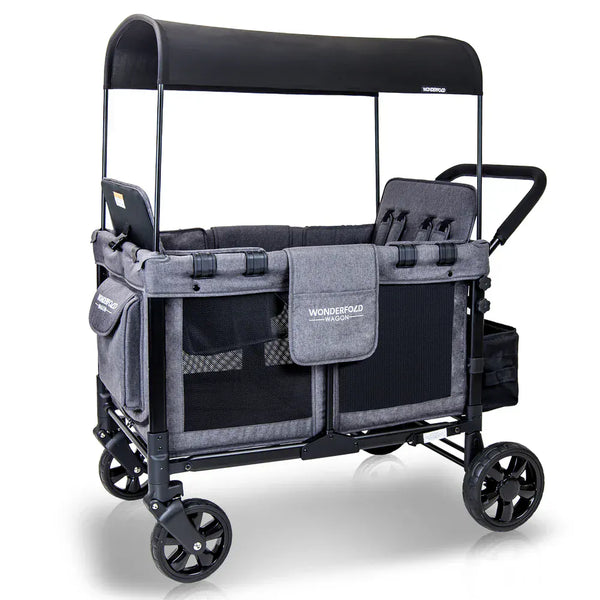 Wonderfold Travel & Outdoor Wonderfold W4 Original Stroller Wagon - Charcoal Grey