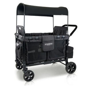 Wonderfold Travel & Outdoor Wonderfold W4 Original Stroller Wagon - Volcanic Black