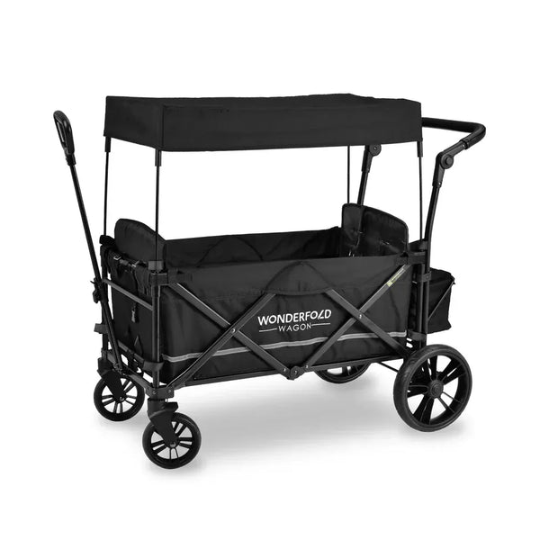 Wonderfold Travel & Outdoor Wonderfold X2 Push & Pull Wagon - Pitch Black