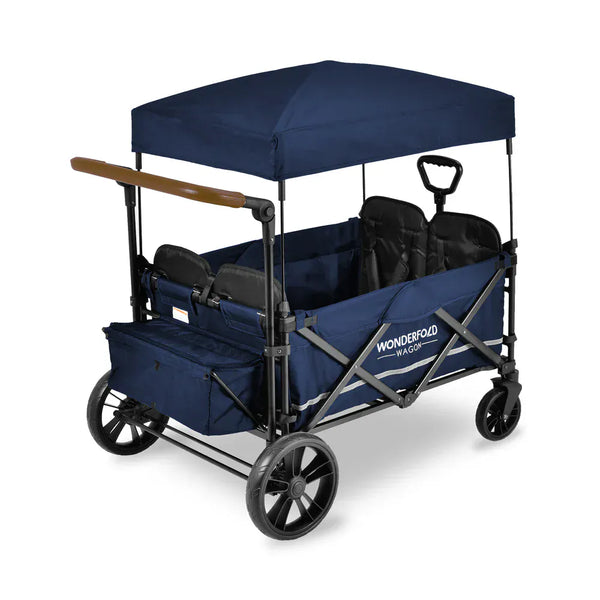 Wonderfold Travel & Outdoor Wonderfold X4 Push & Pull Wagon - Midnight Blue