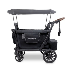 Wonderfold Wagons Wonderfold L2 Double Stroller Wagon - Black