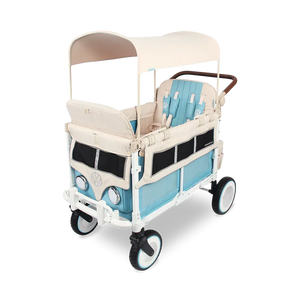 Wonderfold Wagons Wonderfold VW4 Volkswagen Stroller Wagon - Blue
