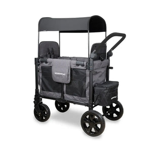 Wonderfold Wagons Wonderfold W2 Elite Pro Double Stroller Wagon - Charcoal Grey