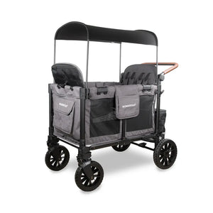 Wonderfold Wagons Wonderfold W4 Luxe Pro Quad Stroller Wagon - Charcoal Grey