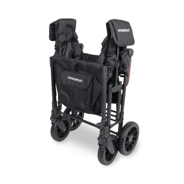 wonderfold quad stroller wagon Wonderfold W4 Luxe Pro Quad Stroller Wagon Jet Black
