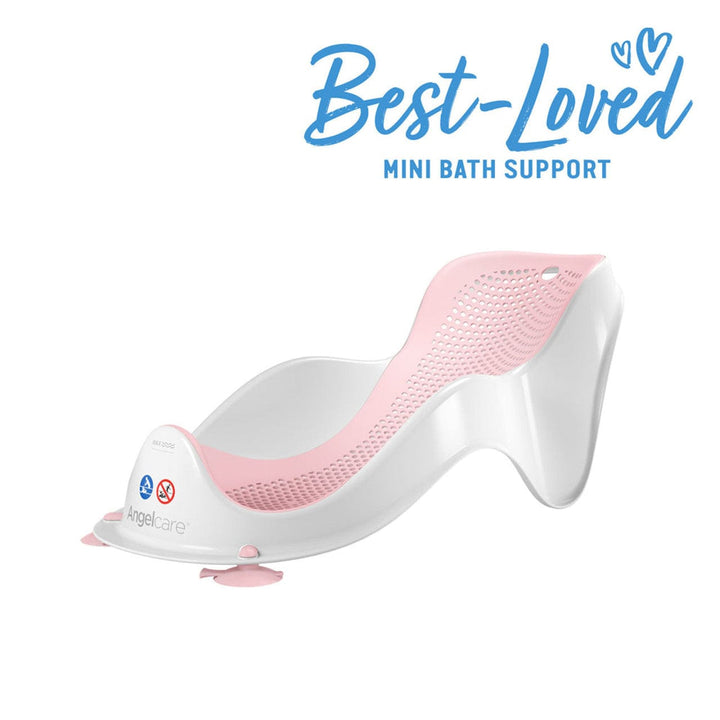 Angelcare Bath Support Angelcare Soft Touch Mini Baby Bath Support - Pink