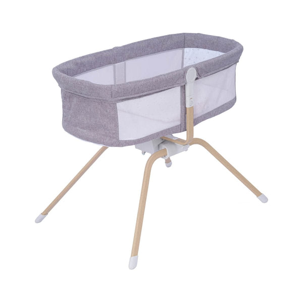 Babymore Bedside Crib Babymore Air Motion Gliding Crib - Slate