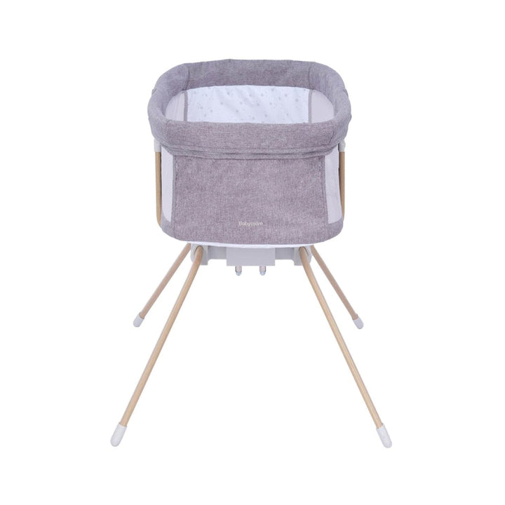 Babymore Bedside Crib Babymore Air Motion Gliding Crib - Slate