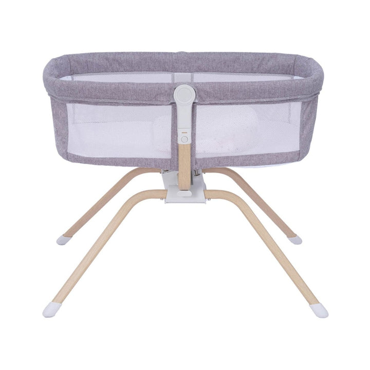 Babymore Bedside Crib Babymore Air Motion Gliding Crib - Slate