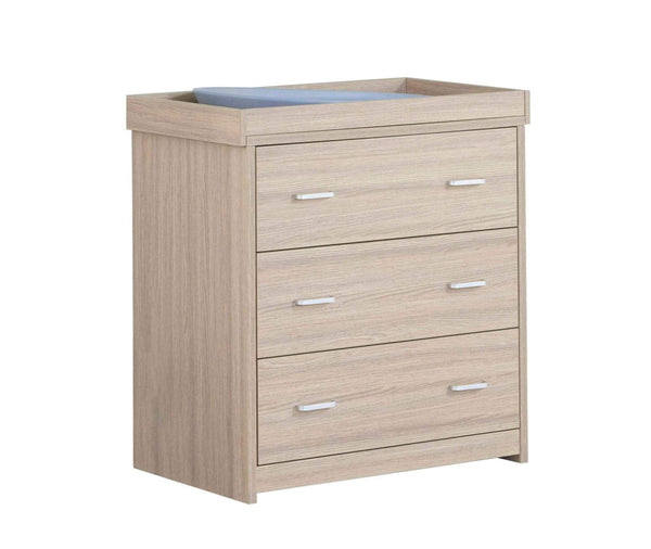 Babymore Changing Units Babymore Luno / Veni Chest Changer - Oak