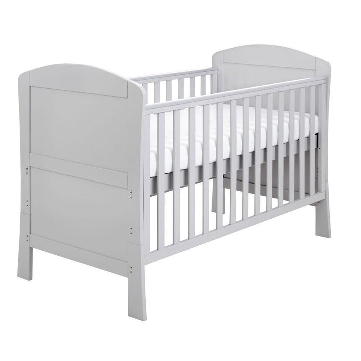 Babymore Cot Beds Babymore Aston Drop Side Cot Bed - Grey