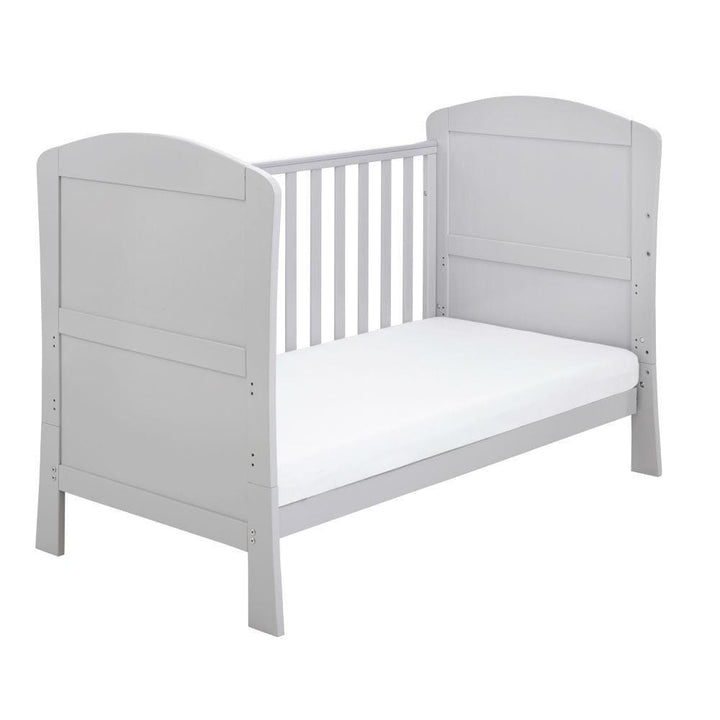 Babymore Cot Beds Babymore Aston Drop Side Cot Bed - Grey