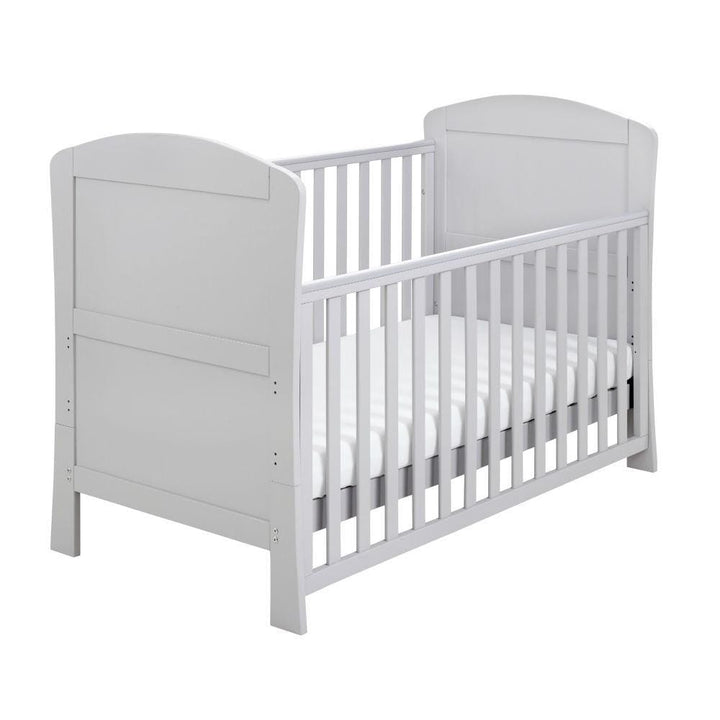 Babymore Cot Beds Babymore Aston Drop Side Cot Bed - Grey