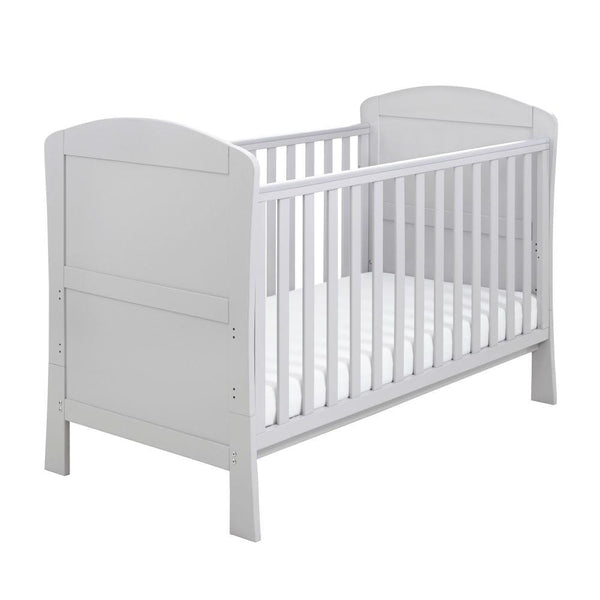Babymore Cot Beds Babymore Aston Drop Side Cot Bed - Grey