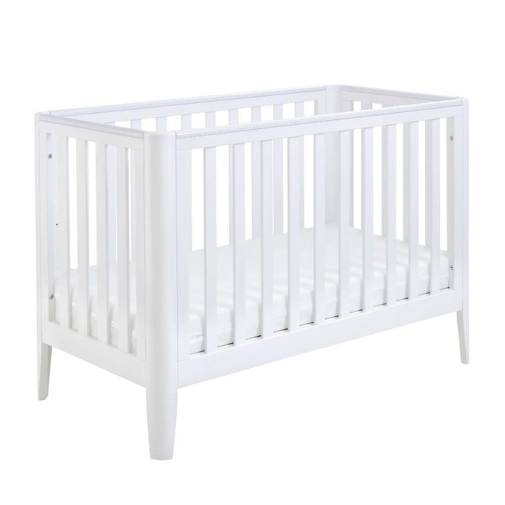 Babymore Cot Beds Babymore Iris Cot Bed – White