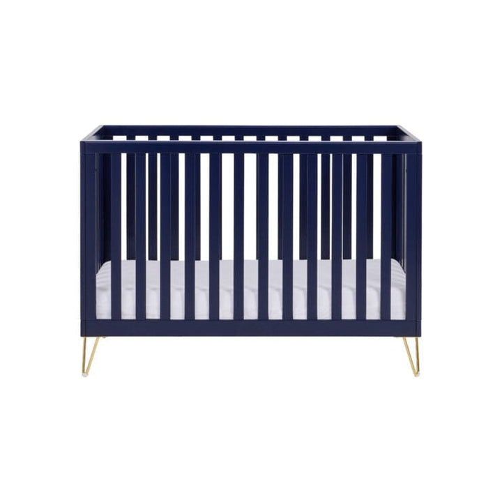 Babymore Cot Beds Babymore Kimi Cot Bed with Free Fibre Mattress - Midnight