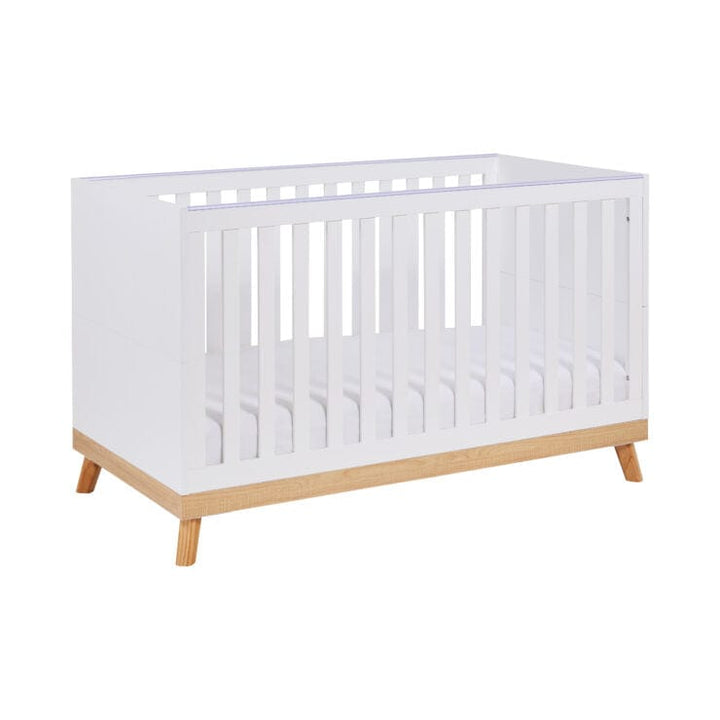 Babymore Cot Beds Babymore Mona Cot Bed - White